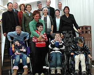 Die Preisträger  InTakt 2008 mit Repräsentanten der Stadt Dortmund und TU sowie der Jury und  dem Stiftungsvorstand